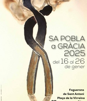 2025 Foguerons de Sa Pobla a Grà cia_Cartell